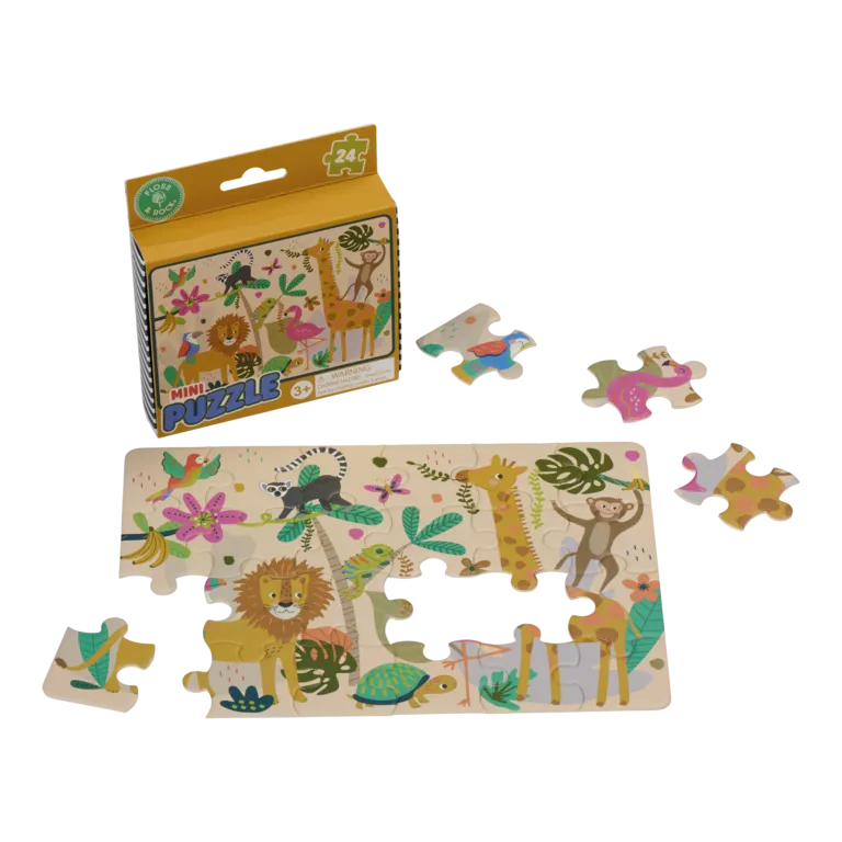 Mini Puzzle 24pçs | Jungle