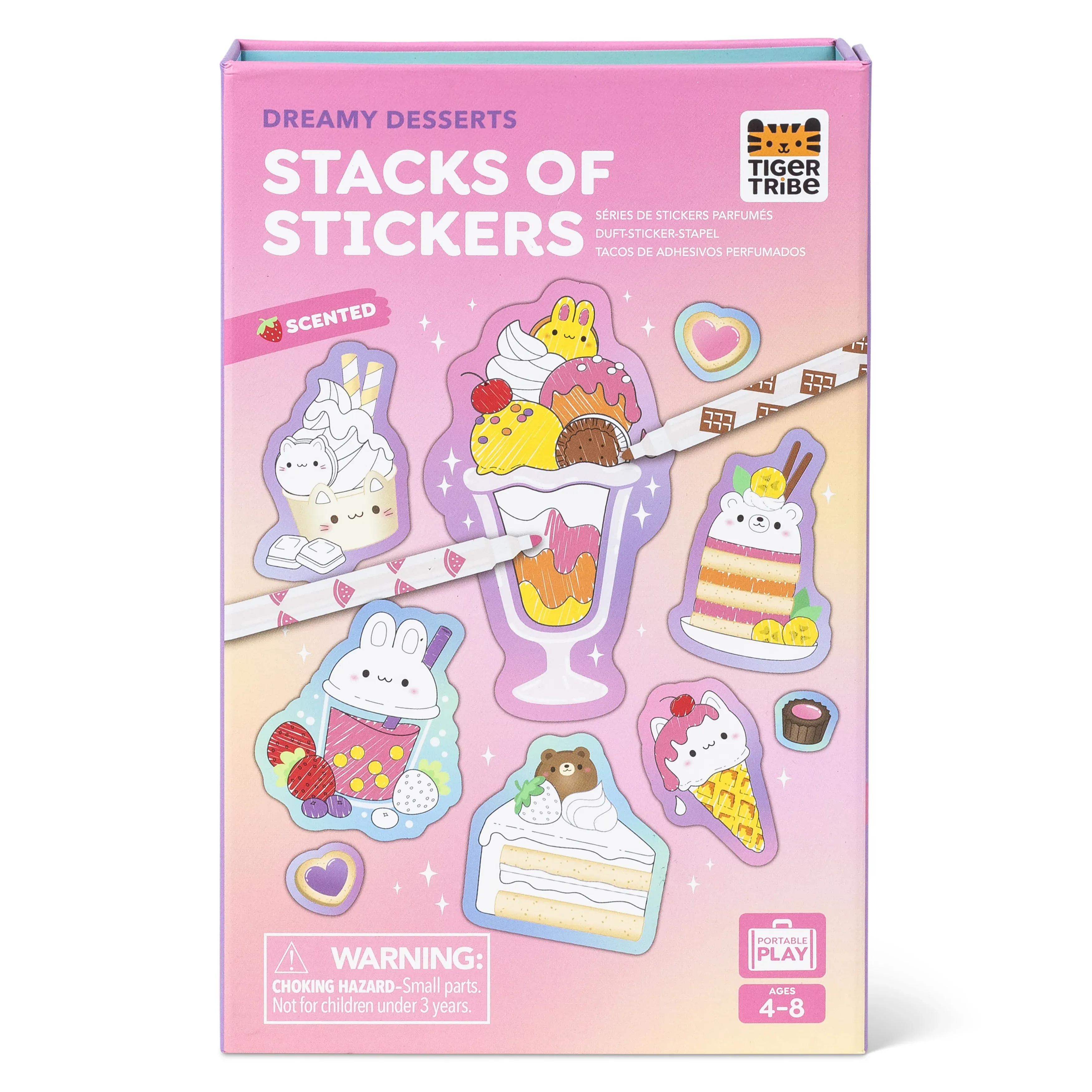  Scented Stacks of Stickers - Dreamy Desserts
