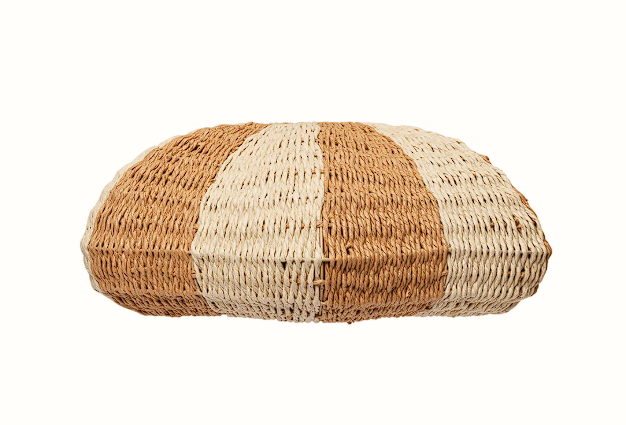 Candeeiro Suspenso Rivan - Natural e Off White