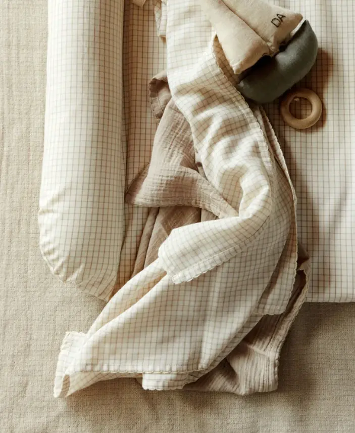 3 Swaddles, Mini Check