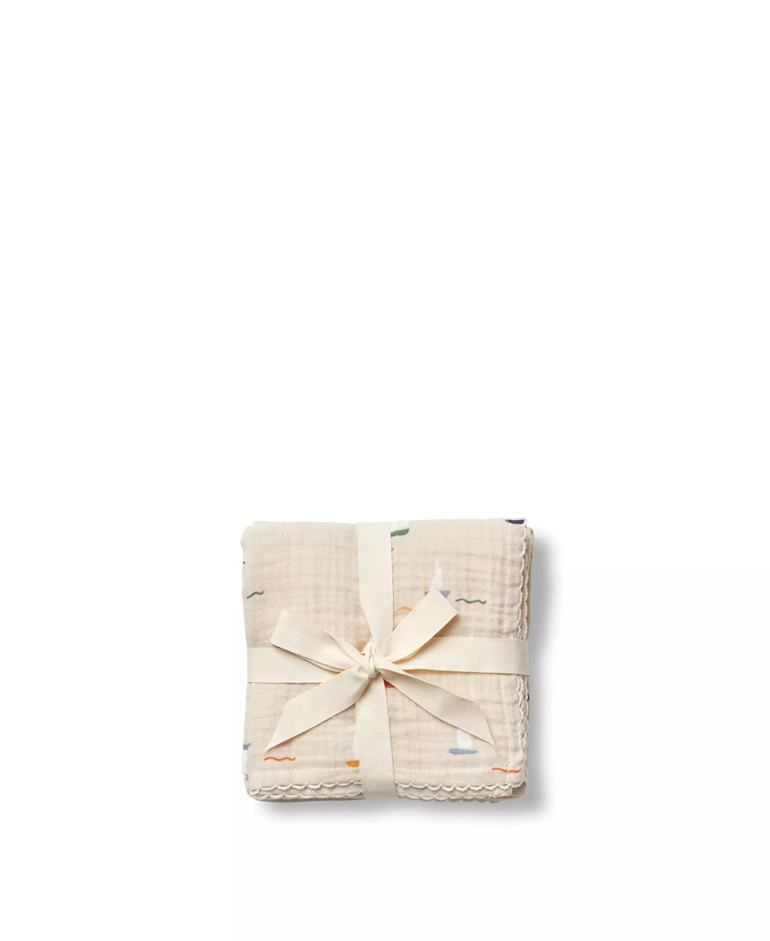 Pack de 3 Musselinas, Pond Boats