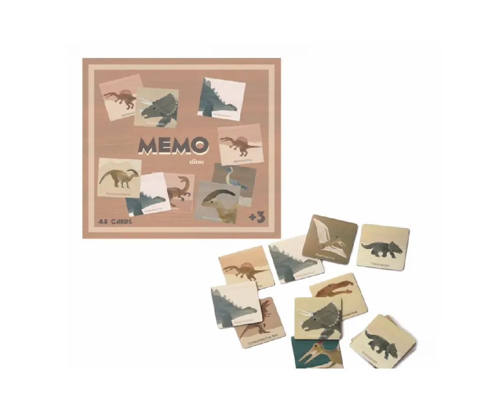 Jogo de Memória Dinossauros