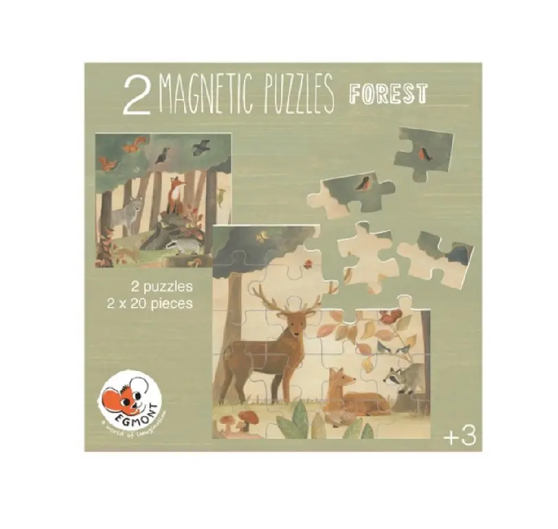 Puzzle Magnético Floresta