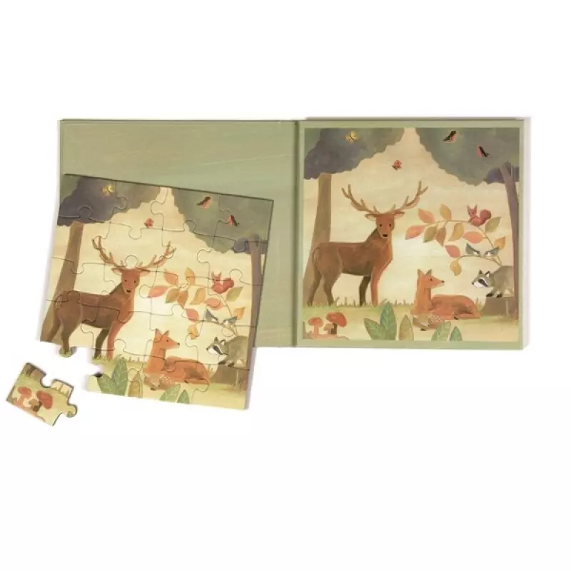 Puzzle Magnético Floresta