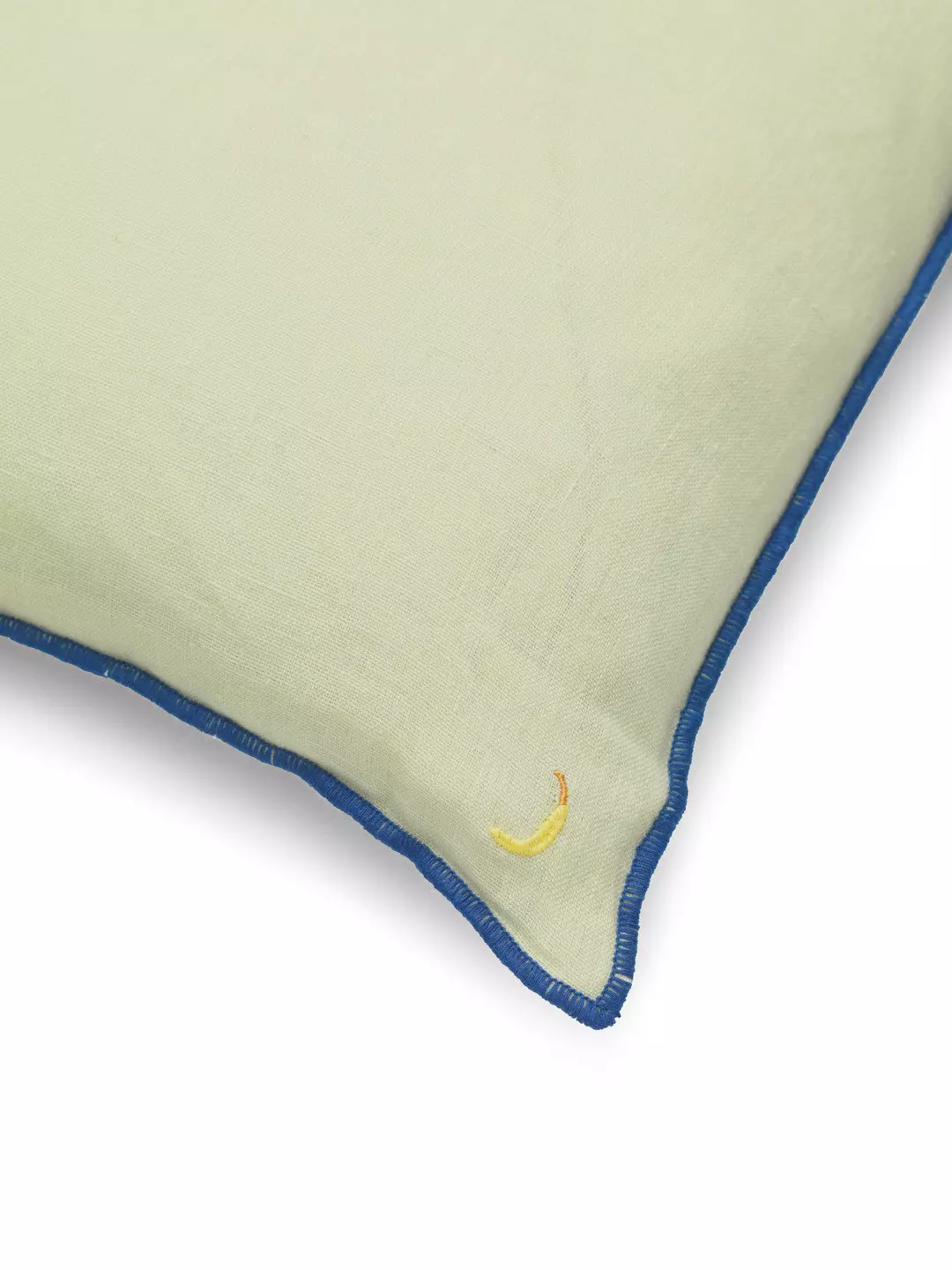 Almofada de Linho Contrast Menta
