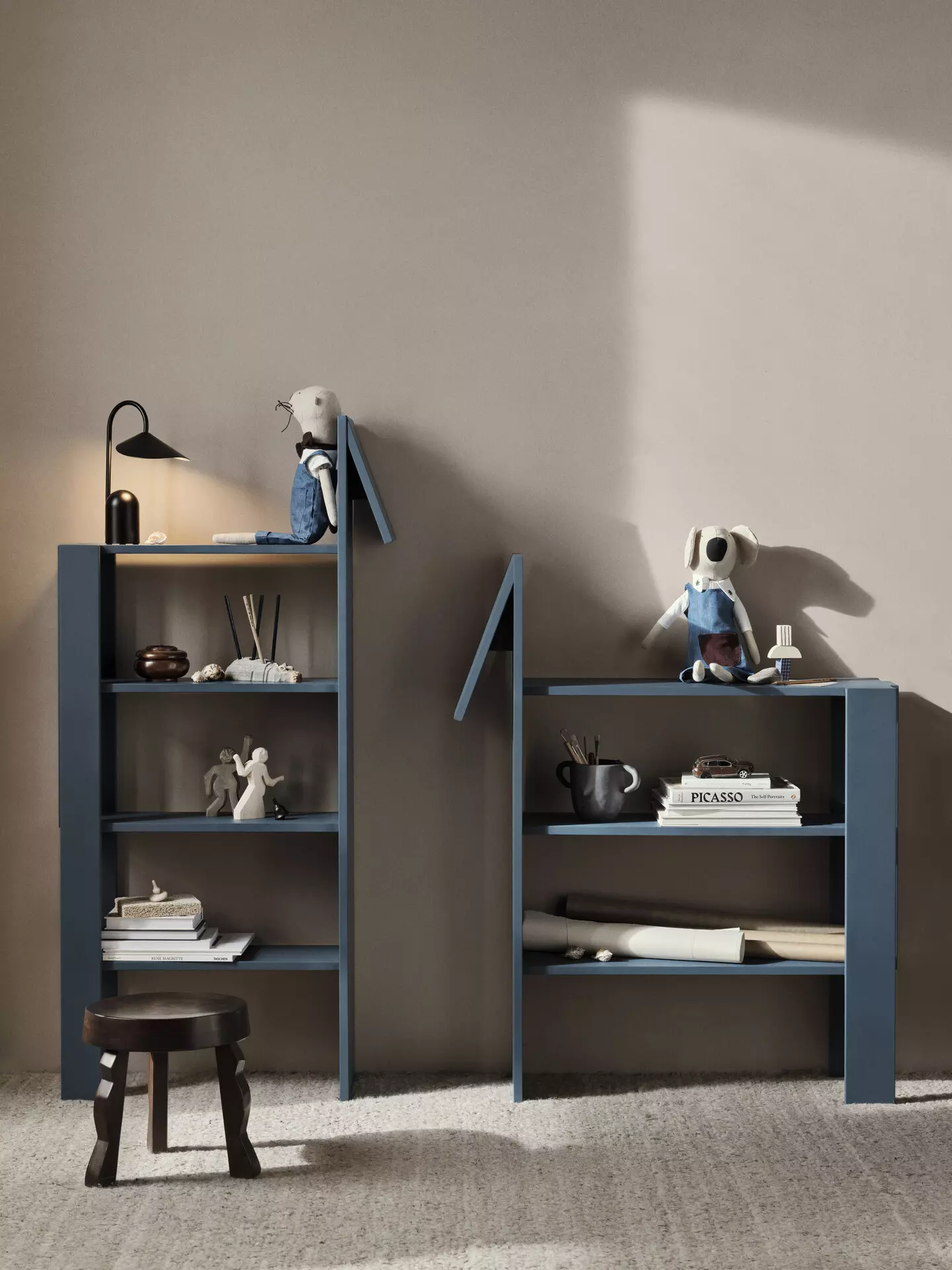 Estante Giraffe, Dark Blue