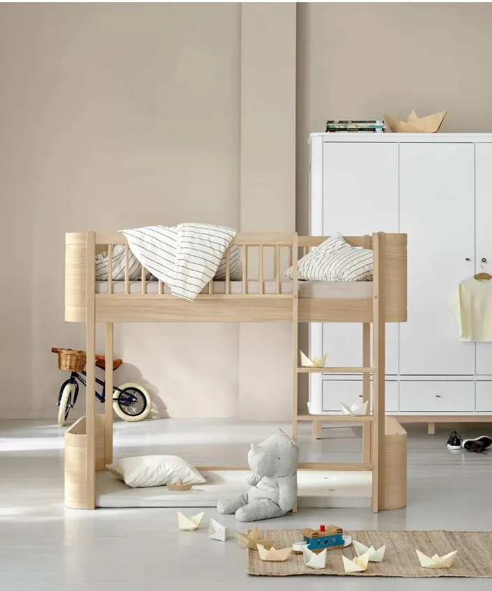 Cama Loft Baixo Wood Mini+