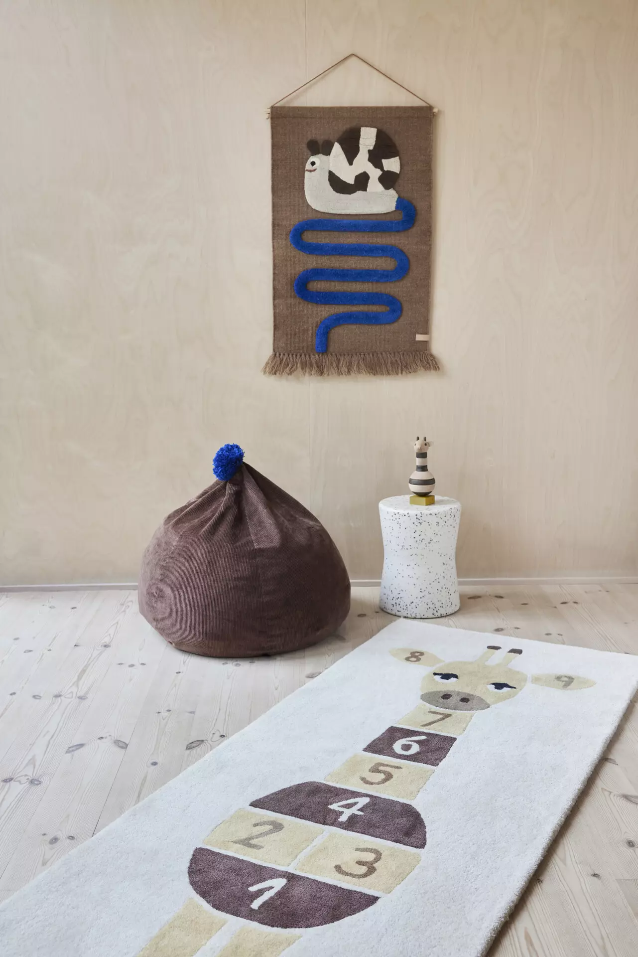 Pouf Castanho