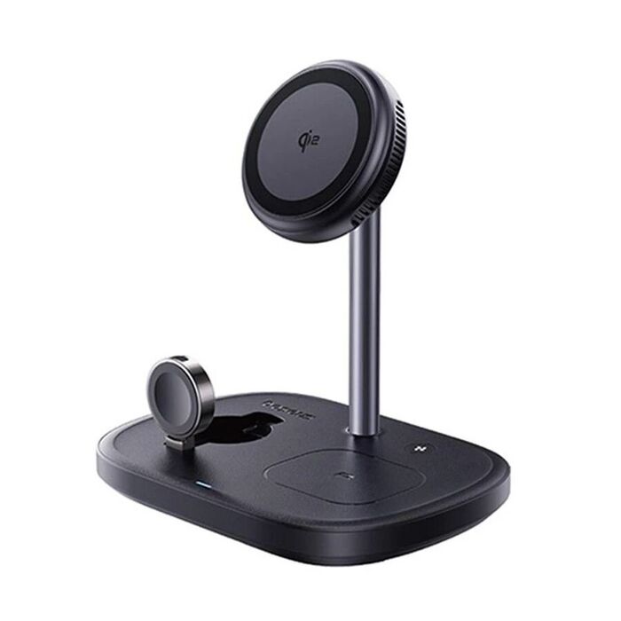 Carregador Magnético Enerfill Fs41 3-In-1 Stand With Tec Cooling (45W)