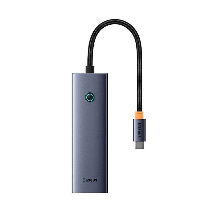 Baseus Ultrajoy Series 4-Port Hub Space Cinza Type-C To Usb3.0