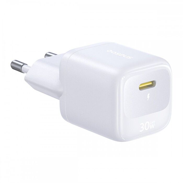 Carregador Baseus Enerfill FN22 Fast Charger 1C 30W Eu Moon White