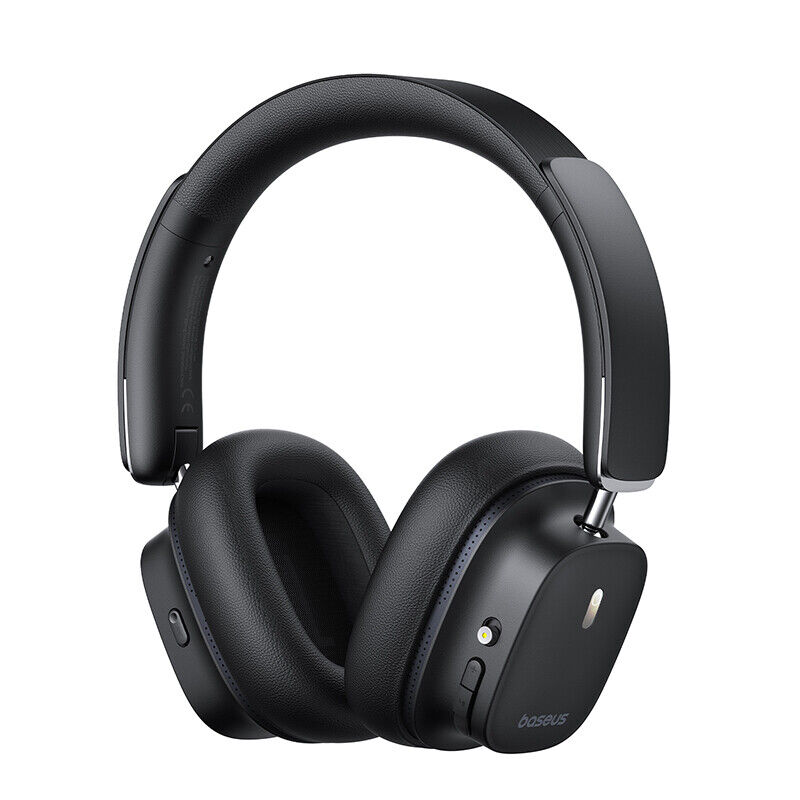 Baseus Bowie 30 Max Noise-Cancellation Wireless Headphones Cluster Preto