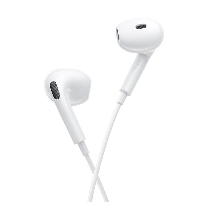 AURICULARES BASEUS ENCOK HZ19 WIRED EARPHONES MOON WHITE