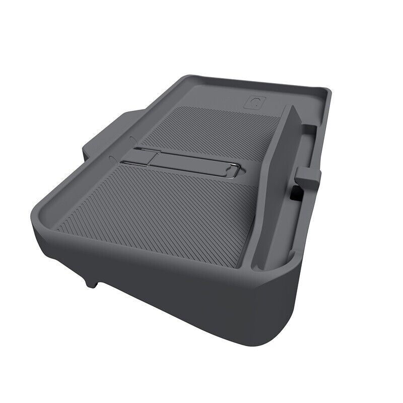 Compartimento de Arrumação para Carro Baseus T-Space Series 2-em-1 com Leitor Cartões ETC Cinza
