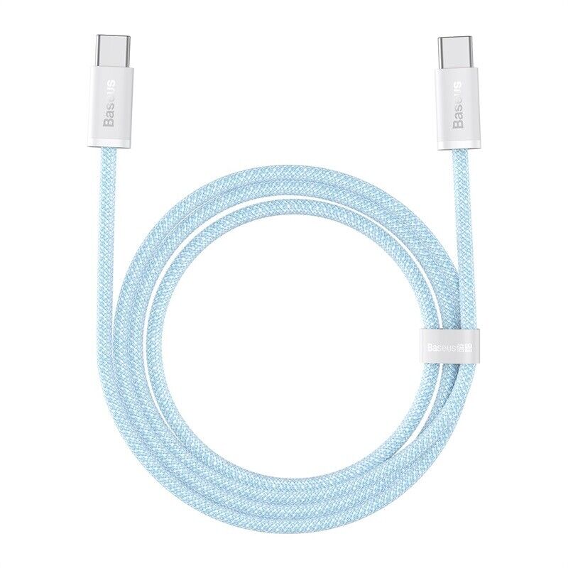 Cabo Dynamic Series Fast Charging Data Type-C To Type-C 100W 2M Azul