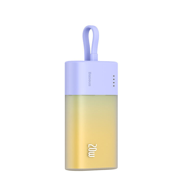 Fast Charging Power Bank IP 5200mAh 20W Nebula Purple - Popsicle IP Edition