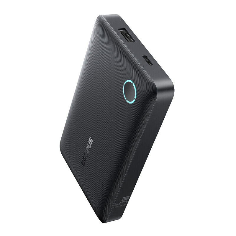 Powerbank Baseus Enerfill FP11 10000mAh 15W Cosmic Black (Inclui Cabo Simple Type-C to Type-C 20V)