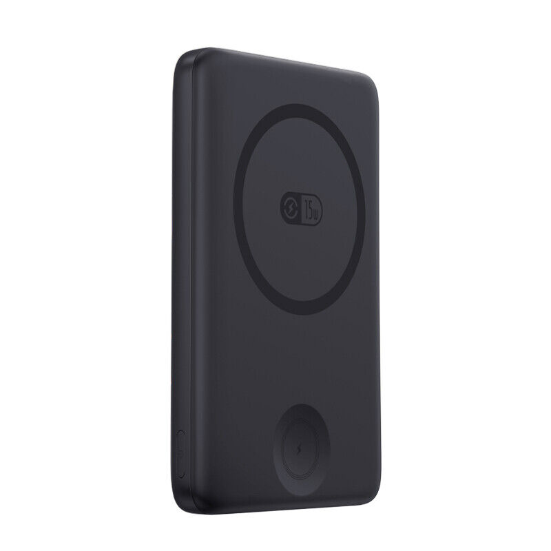 EnerFill FT11 Magnetic Power Bank for iWatch and Phone 10000mAh 27W Black