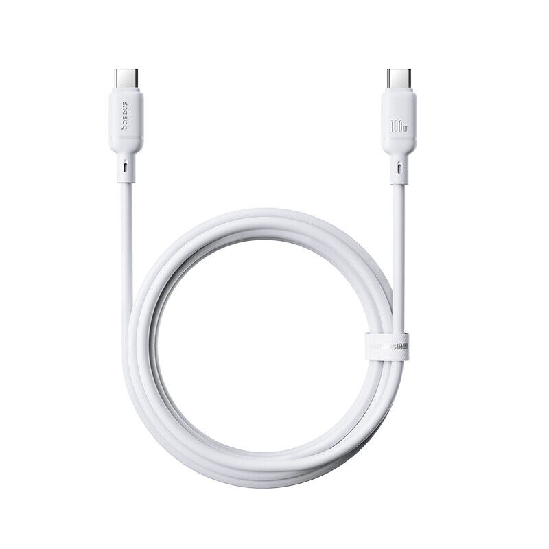 Cabo Baseus Silky Series Fast Charging Type-C To Type-C 100W