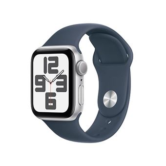 Apple Watch SE GPS 40mm 2023 40mm Silver Aluminium|Storm Blue Band - S/M