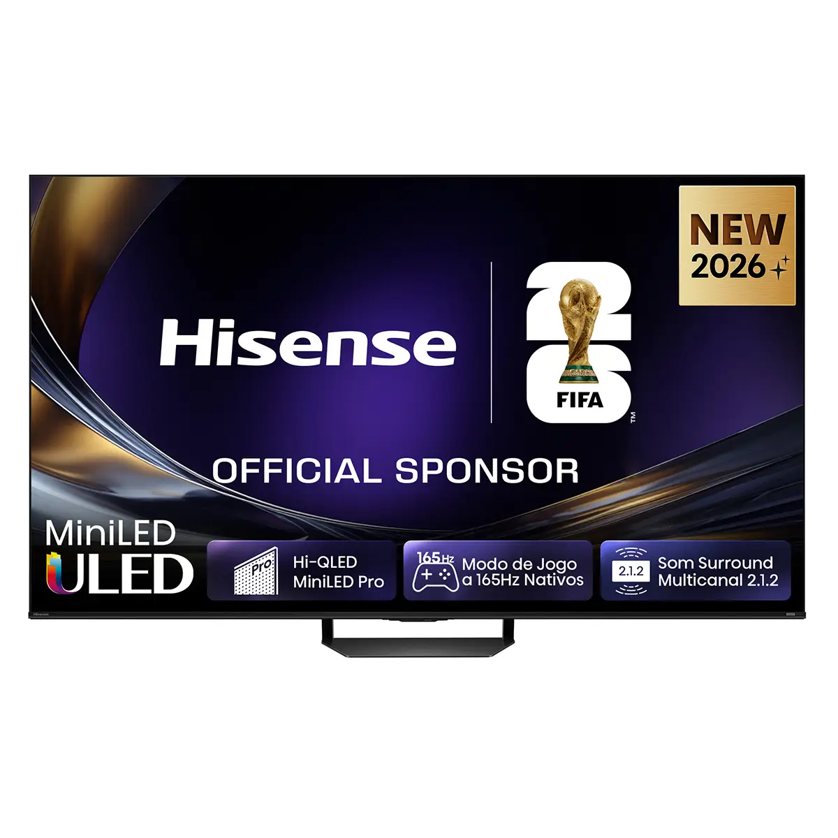 Televisão Smart TV Hisense Series U7S Pro (2026) 75"/189cm Mini-LED 4K UHD VIDAA