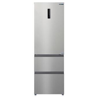Frigorífico Combinado Infiniton FRD-401T91XEM | 190,9x60x63,8 cm | 401 L | E | Aço inoxidável
