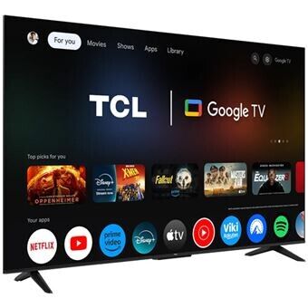 Smart TV TCL 55" QLED UHD 4K 55T69C Google TV (2025) - 