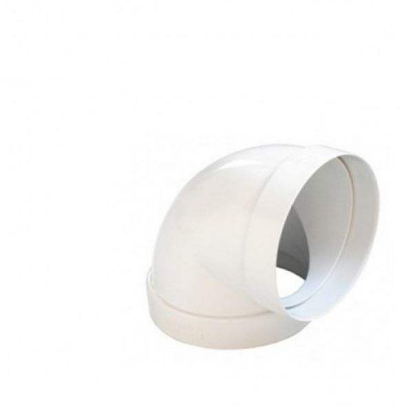 Curva 90° Ø 150 mm para Sistema de Ventilação Ariston