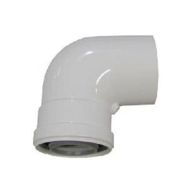 Curva 90° Ø 150 mm para Ventilação Ariston