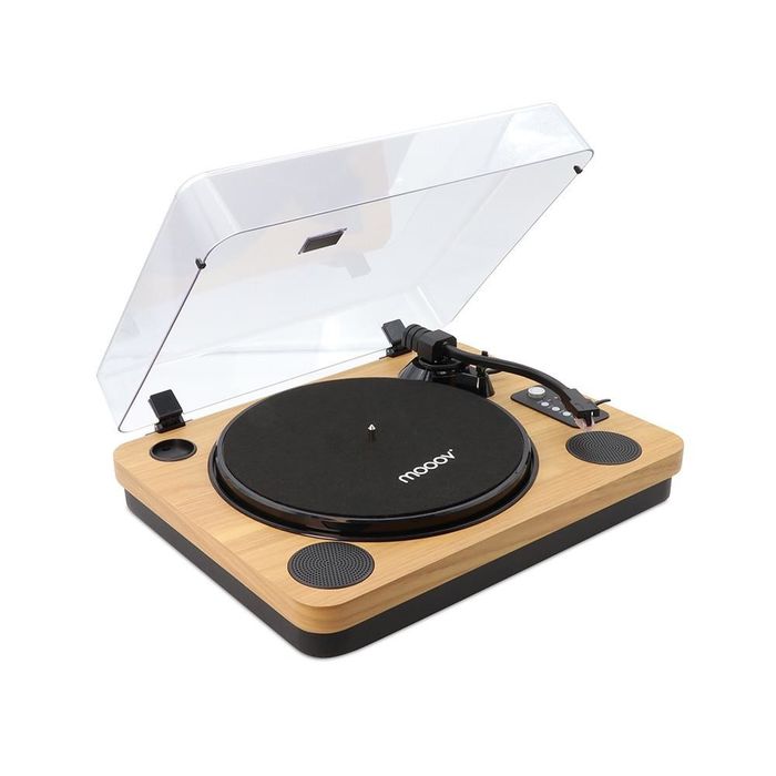 Gira-Discos Mooov com Colunas e Bluetooth