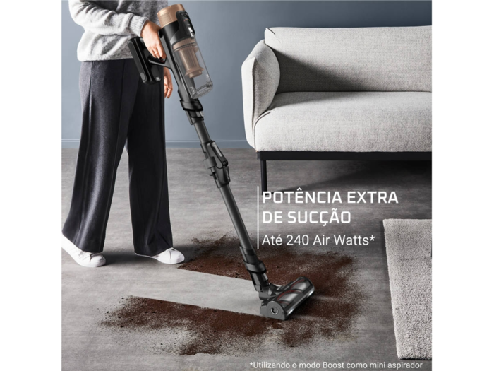 Aspirador Vertical ROWENTA X-force Flex 2 em 1 (25.2 V - 90 min - 600 ml)