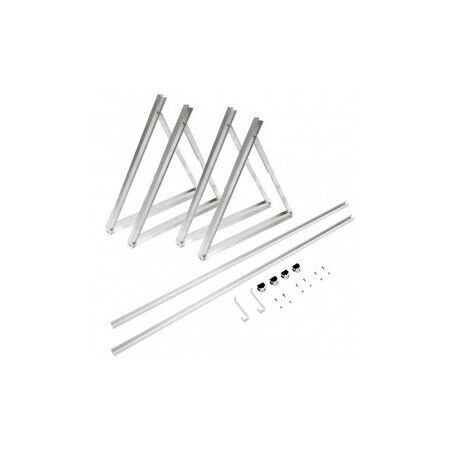 Estrutura suporte FH10-2T para 10 coletores horizontais