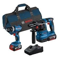 Kit Combo Professional Bosch  GSB 18V-45 + GBH 18V-22 