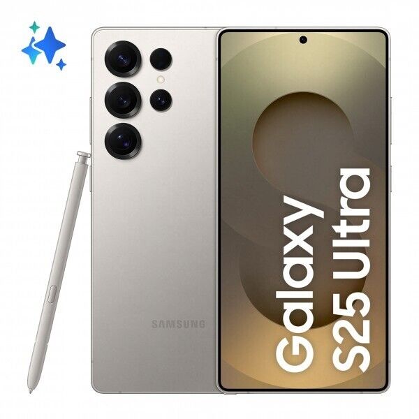 Smartphone Samsung Galaxy S25 Ultra 5G 12GB RAM 512GB Titanium Gray 6,9" Dynamic AMOLED 2X