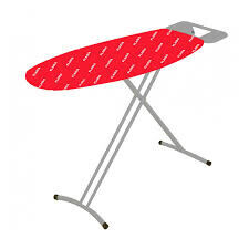 Tábua de Engomar Flama 595FL – Oval 110×40 cm, Elevação Automática