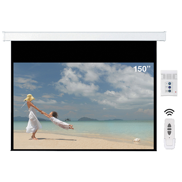 Tela de Projeção Elétrica Napofix 150" E43-3080