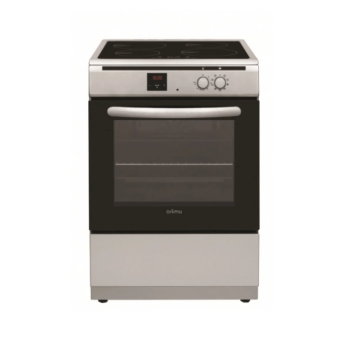 Fogão Elétrico Orima OR-648-IN – 4 Zonas de Indução + Forno Multifunções 65 L
