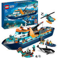 LEGO 60368 City Exploradores del Ártico Barco
