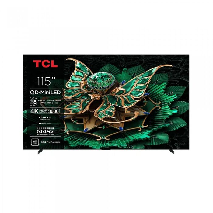 TV TCL 115" 115C7K QD-Mini LED