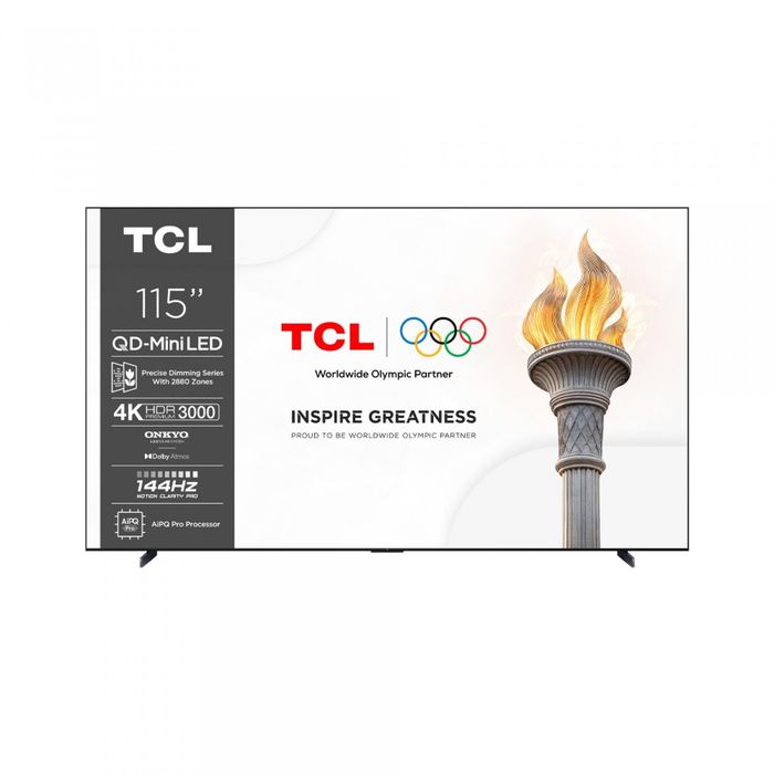 TV TCL 115" 115C7K QD-Mini LED