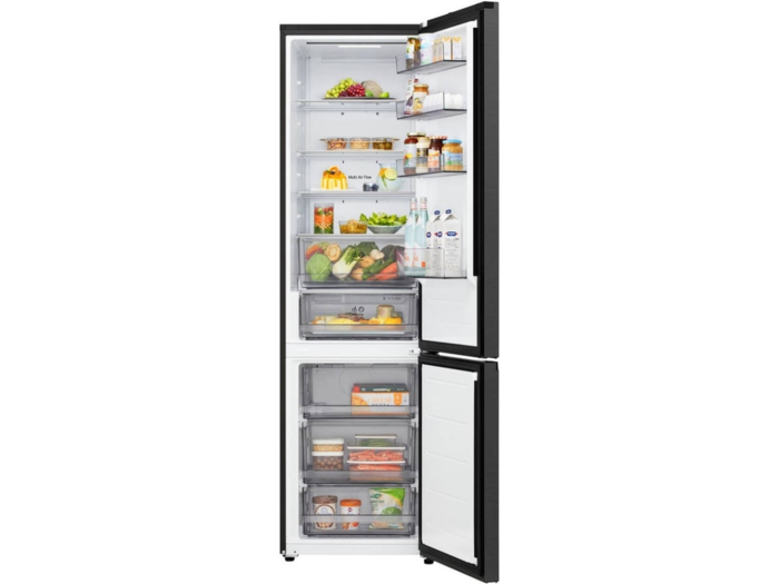 Frigorífico Combinado LG GBBSJ20DEP (No Frost - 203 cm - 375 L - Preto)