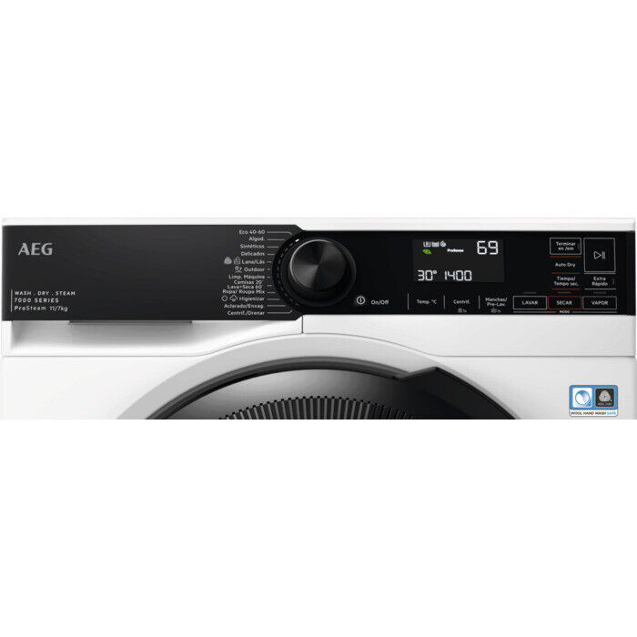 Máquina de Lavar e Secar Roupa AEG LWR7304L4B 7/11 Kg 1400 RPM
