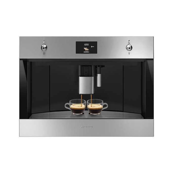 Máquina de Café Automática de Encastre Smeg CMS4303X