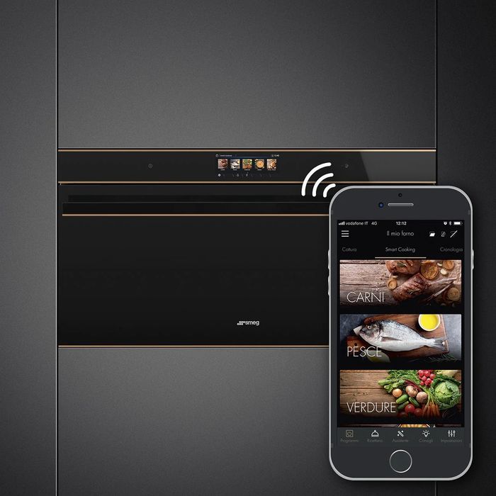 Forno Smeg SFPR9606WTPNR 85 L Pirolítico
