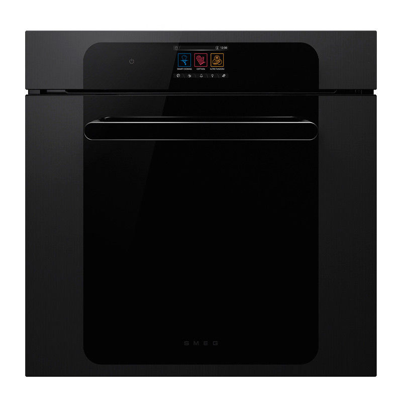 FORNO SMEG SO6204S4PB STEAM100PRO MUSA PRETO 60X60CM A++