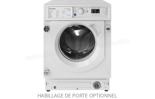 Máquina de Lavar e Secar Roupa de Encastre Indesit BIWDIL861485EU – 8kg Lavagem / 6kg Secagem, 1400 rpm