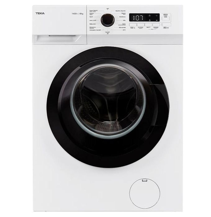 Teka WMK40840 – Máquina de Lavar Roupas 8kg, 1400 RPM