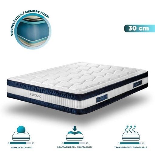 Colchão híbrido Cecotec Flow Cecofresh 2900 Coolconfort 