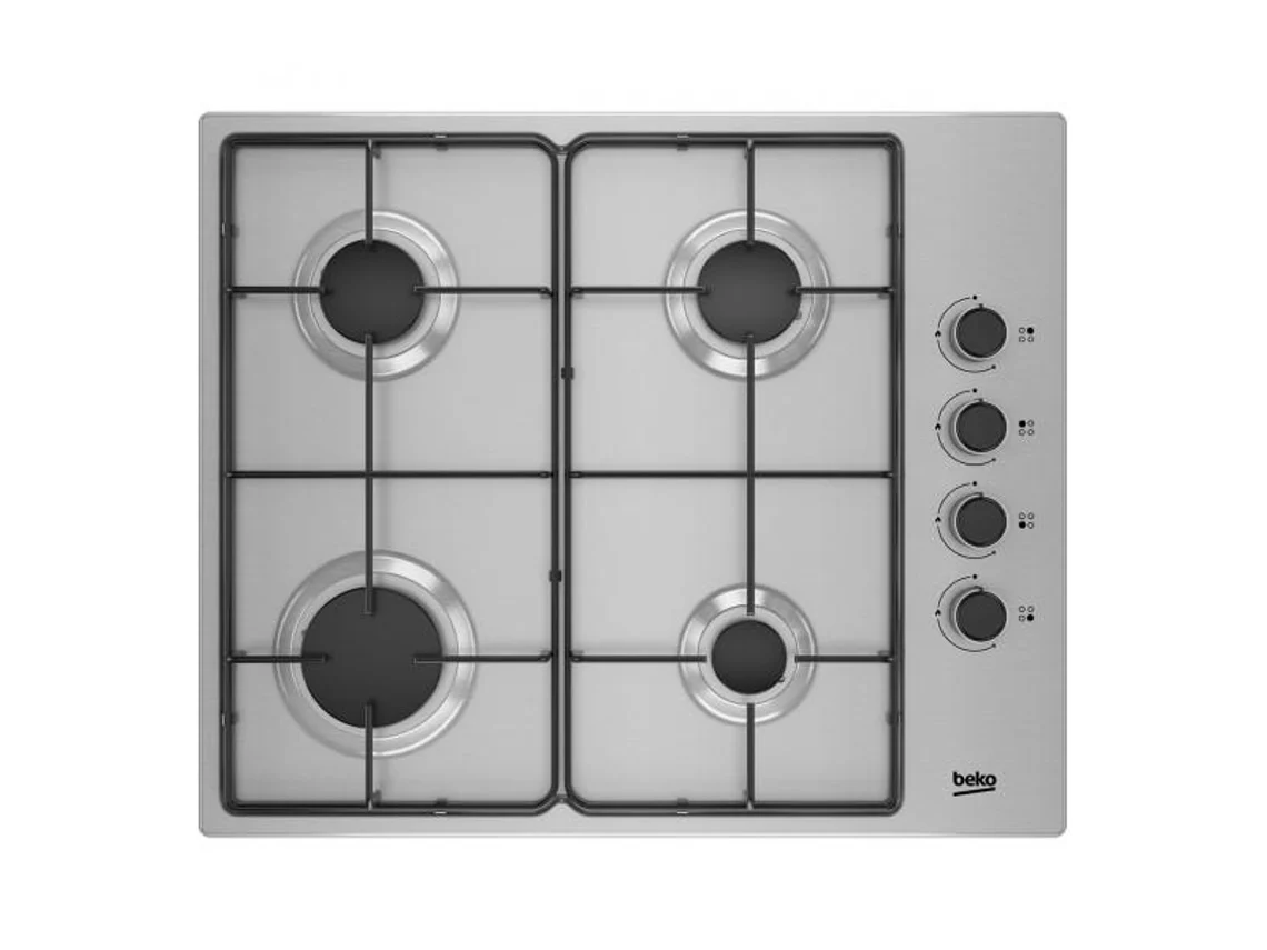 Placa Gás Beko HIGG64103SXN 