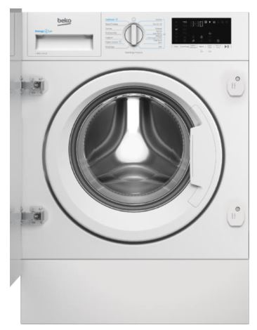 Máquina de Lavar Roupa Encastre Beko B3WBT49435WB – 9 kg, 1400 RPM